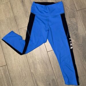 PINK Victorias Secret Ultimate Leggings Blue & Black
